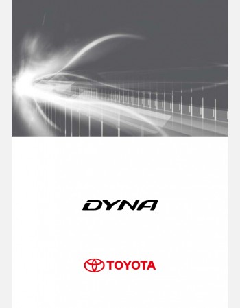 toyota dyna cargo 2020-2021 owners manual in english